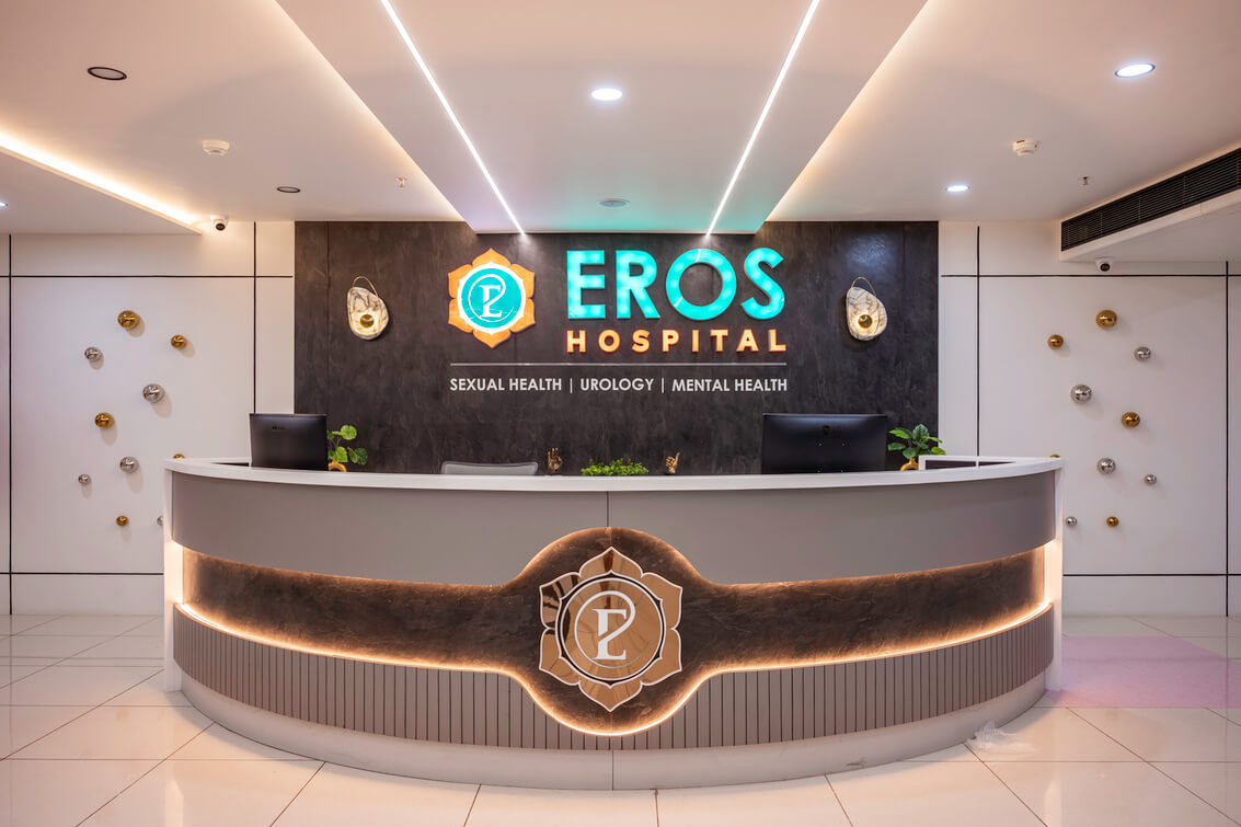 Reception Area - EROS Hospital